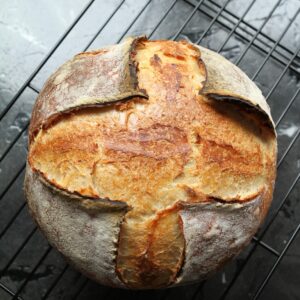 Gluten-Free Classic Sourdough Loaf (V, NF, SF)
